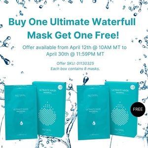 Nu Skin Ultimate Waterfull Mask (Two BOX)